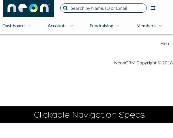 Clickable Nav